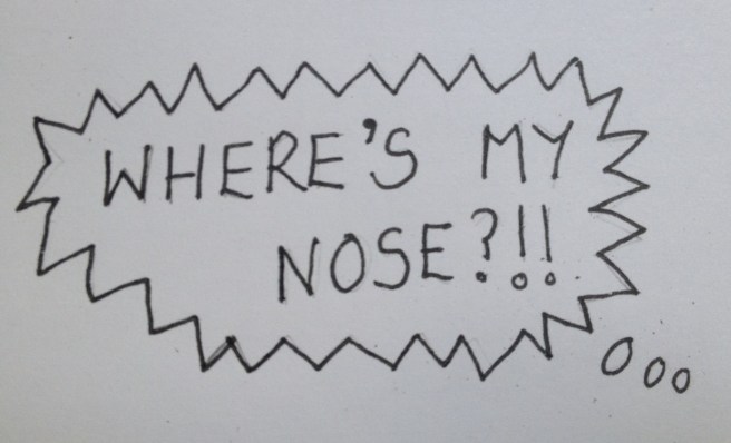 where's my nose
